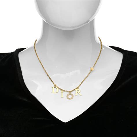 dior kette schloss gold|Dior dio evolution necklace.